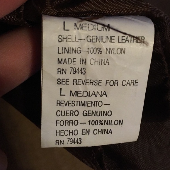 VINTAGE Leather Vest - Picture 3 of 3